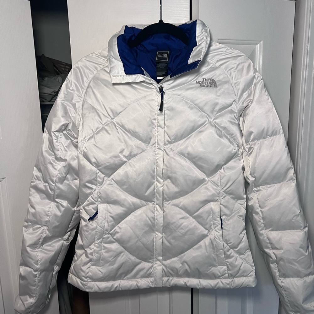 The North Face Women's White Puffer Jacket